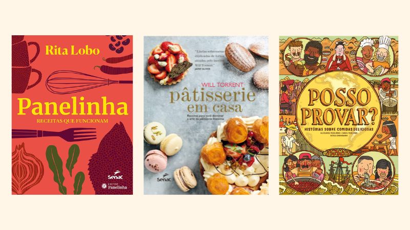 Gastronomia: 15 livros de receitas incríveis para você garantir