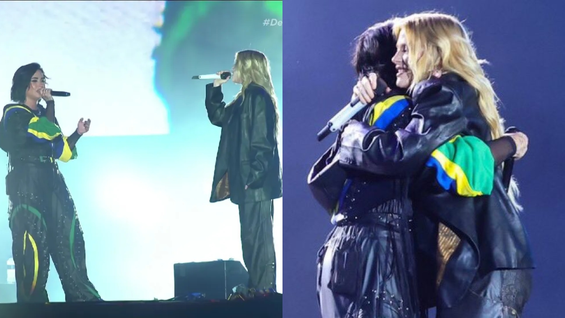 Demi Lovato canta em português com Luísa Sonza ao vivo