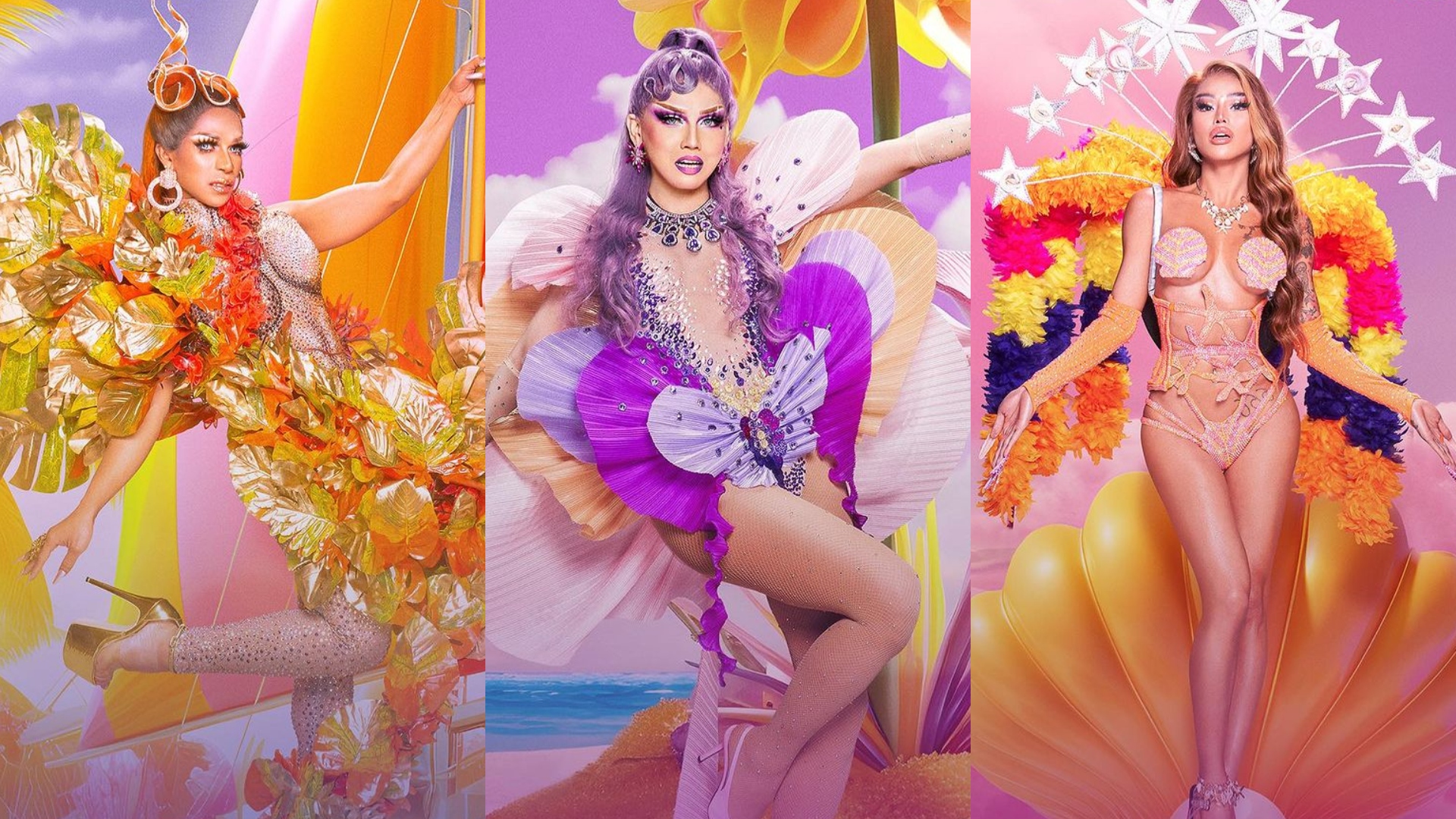 Pela primeira vez, Drag Race tem três finalistas trans