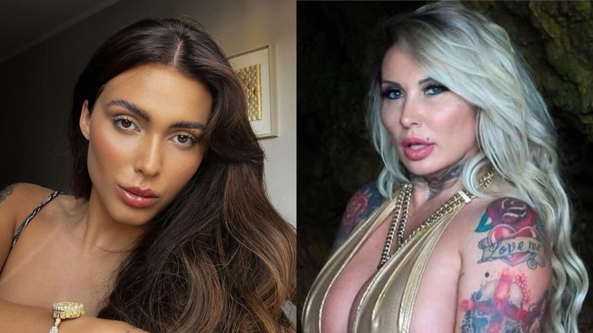 Fernanda Campos troca selinhos com Sabrina Boing Boing