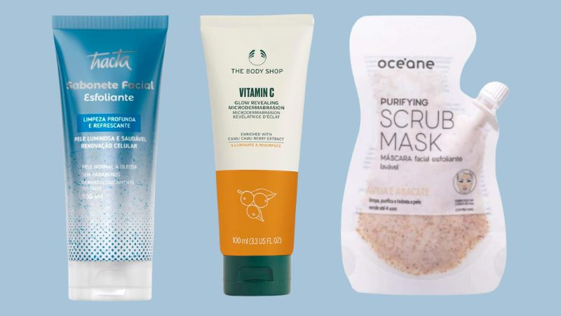 Esfoliação facial: 5 produtos para turbinar o skincare