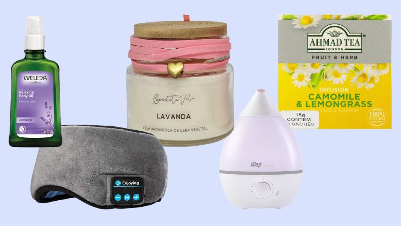 Luminária, vela aromática, travesseiros e mais: 12 itens incríveis para uma boa noite de sono