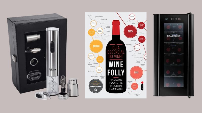 Adega, livro e mais: 7 itens para presentear amantes de vinho