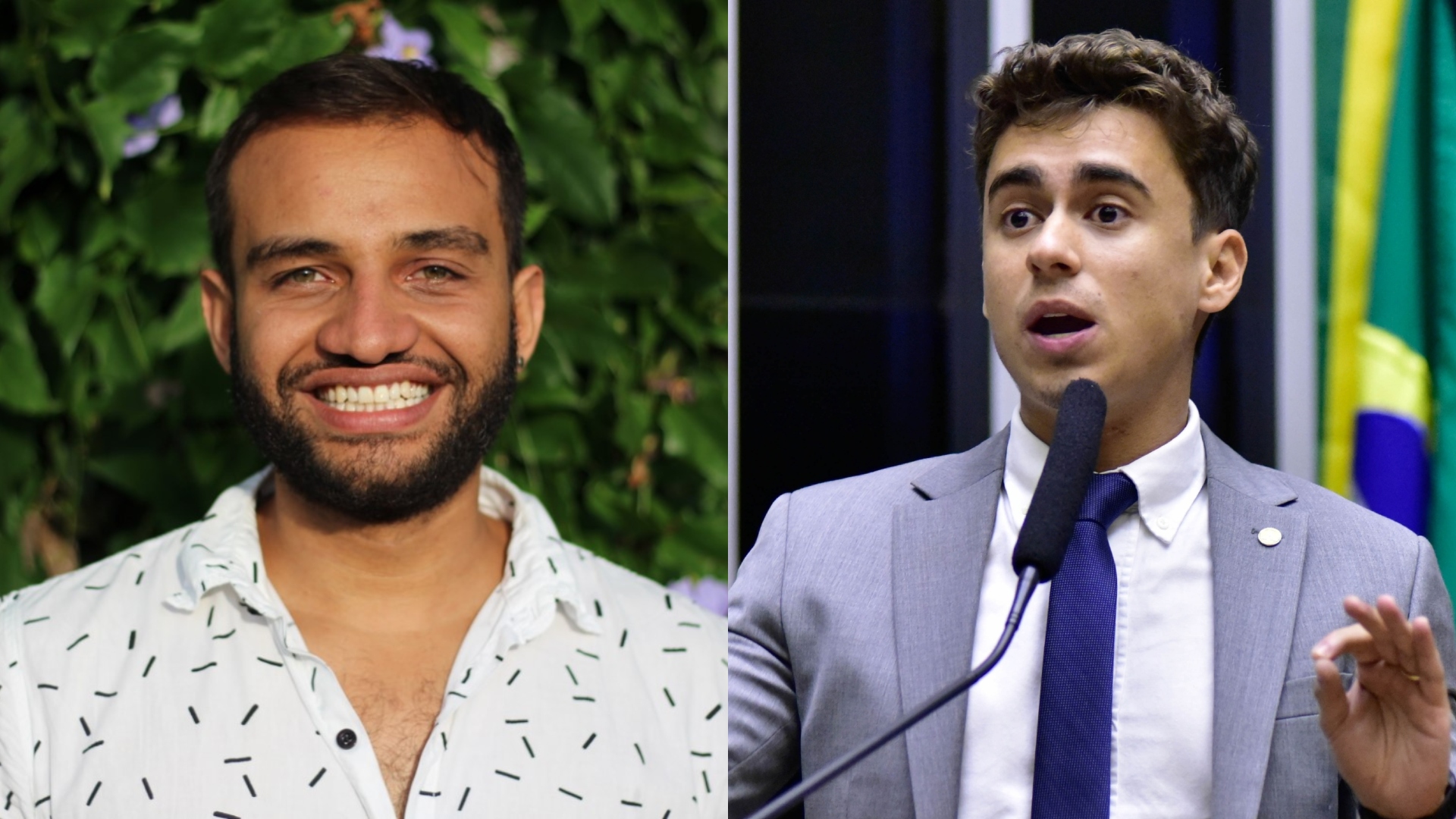 Fábio Felix faz denúncia contra Nikolas Ferreira por homofobia