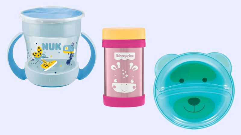 Cadeira, pote térmico, porta frutinha e mais: 10 itens para a hora da alimentação dos bebês