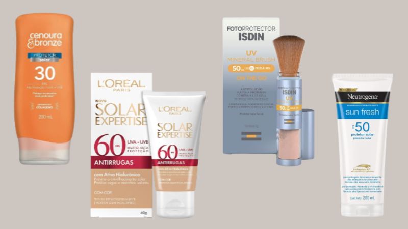 Proteção solar: 10 produtos para o dia a dia em oferta na Amazon