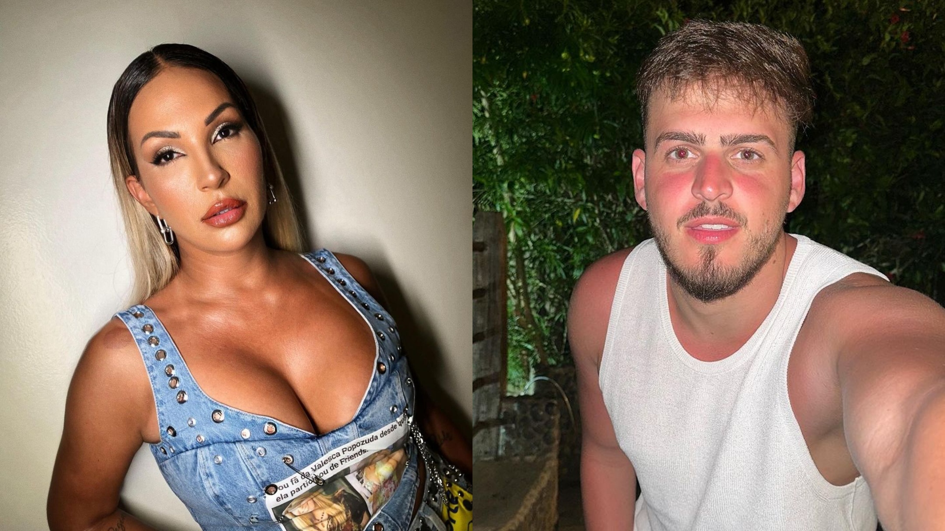 Valesca Popozuda é flagrada aos beijos com influenciador na Farofa da Gkay e gera climão