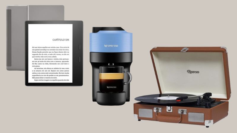 Cafeteira, Kindle, vitrola e mais: 12 dicas de presentes incríveis para o Natal
