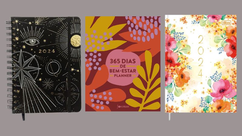 Organize seu ano: 8 agendas e planners para garantir em 2024