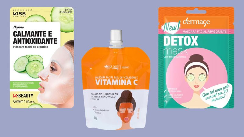Beleza e autocuidado: 9 máscaras faciais incríveis para a hora do skincare