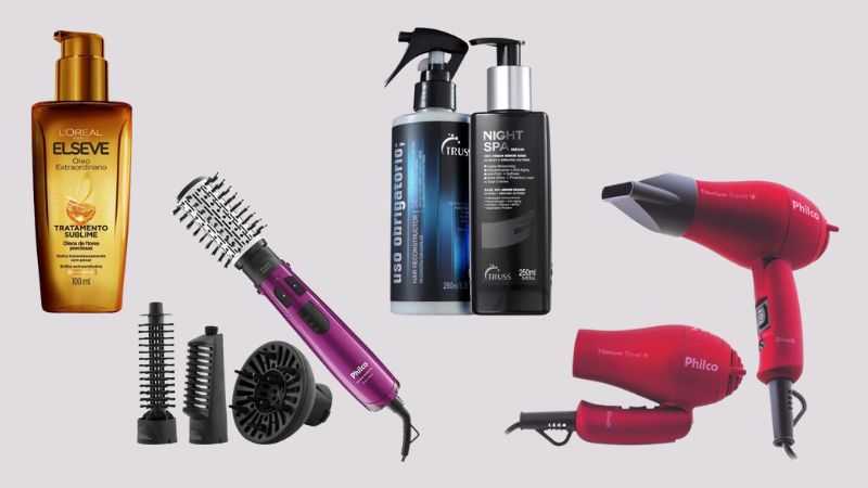 Cuidados com o cabelo: 12 produtos de sucesso na Amazon para você garantir