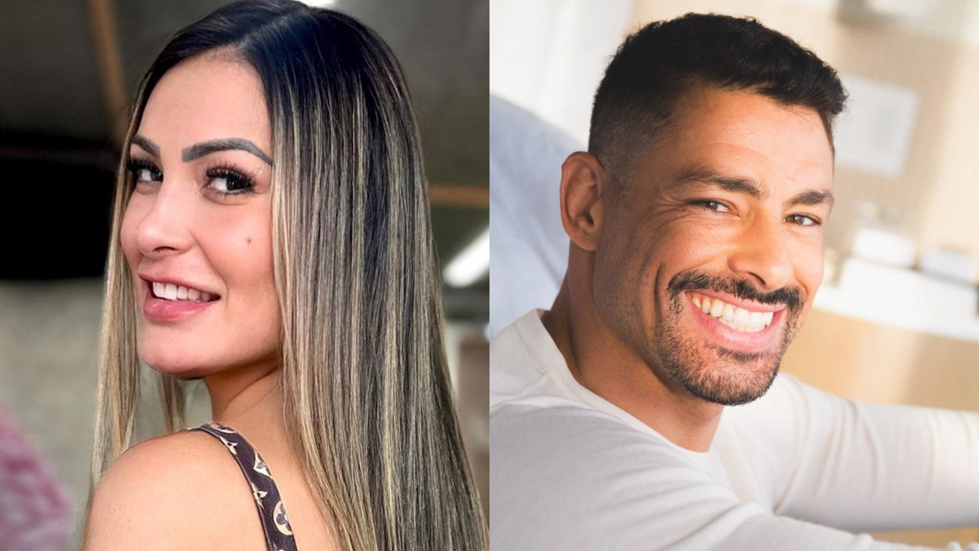 Andressa Urach dá detalhes de affair com Cauã Reymond