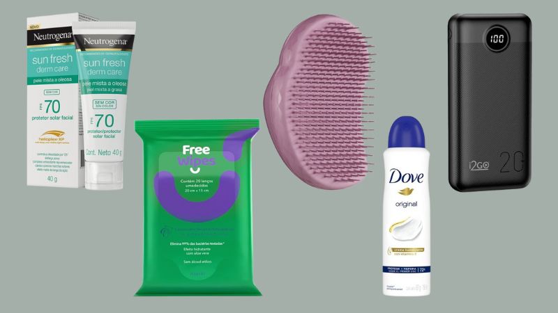 Protetor solar, desodorante, makes e mais: 11 itens indispensáveis para ter no carnaval