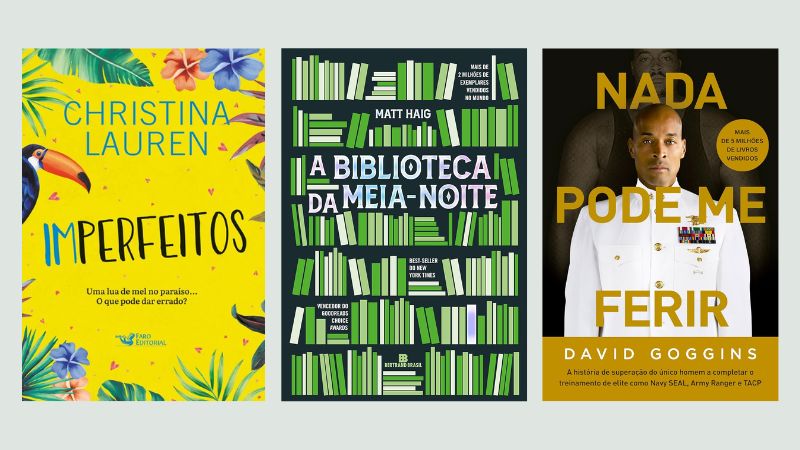 Hora da leitura: 12 obras mais vendidas da Amazon para você garantir