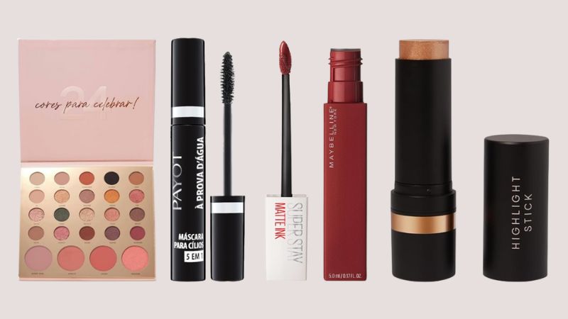 Batom, sombra, corretivo e mais: 10 dicas de produtos de make para presentear no Dia das Mães