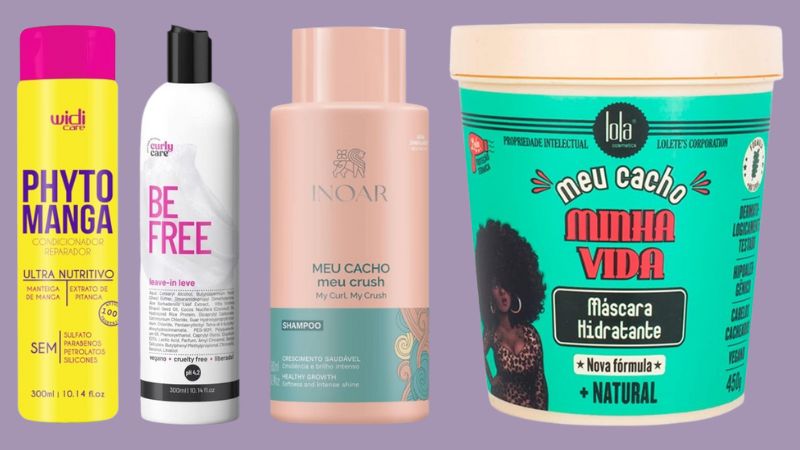 Cuidados com o cabelo: confira dicas de produtos para cabelos cacheados
