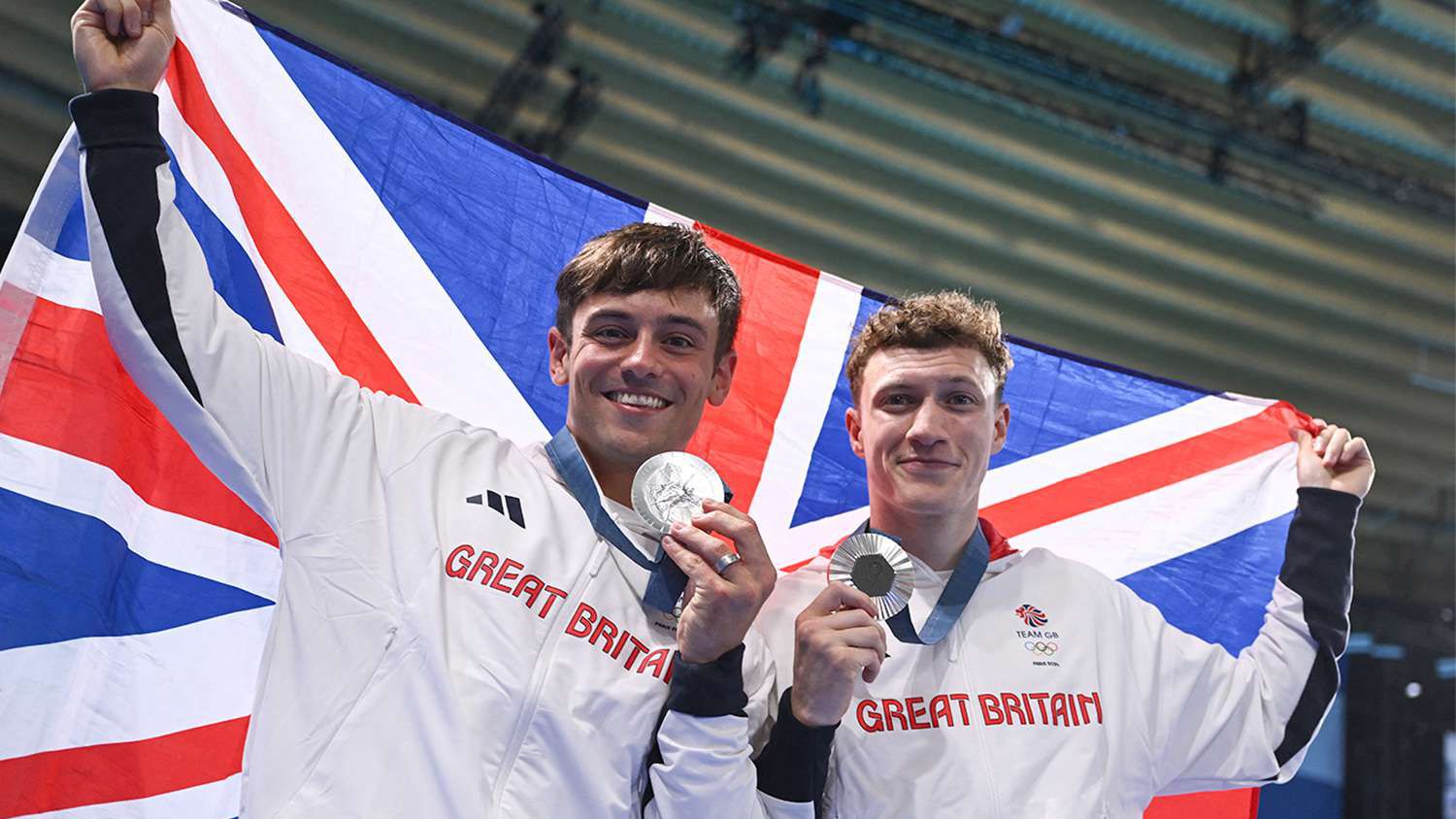 Daley e Williams conquistam medalha de prata em Paris