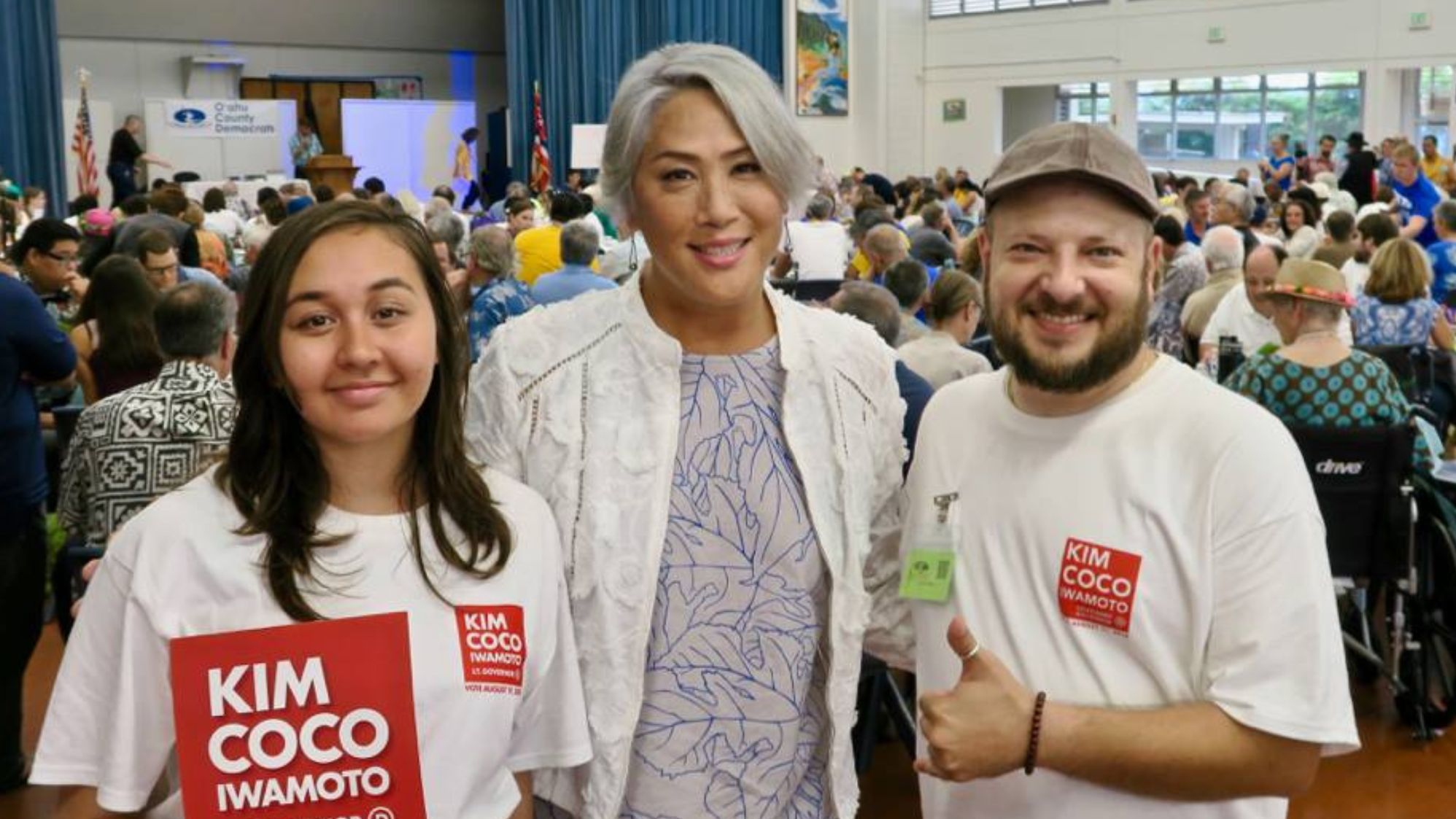 Kim Coco Iwamoto é a primeira representante trans da Câmara do Havaí