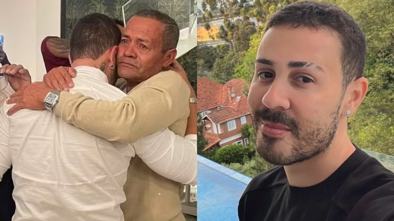 Ante de entrar em reality, Carlinhos Maia tira tempo para cuidar de pai com câncer