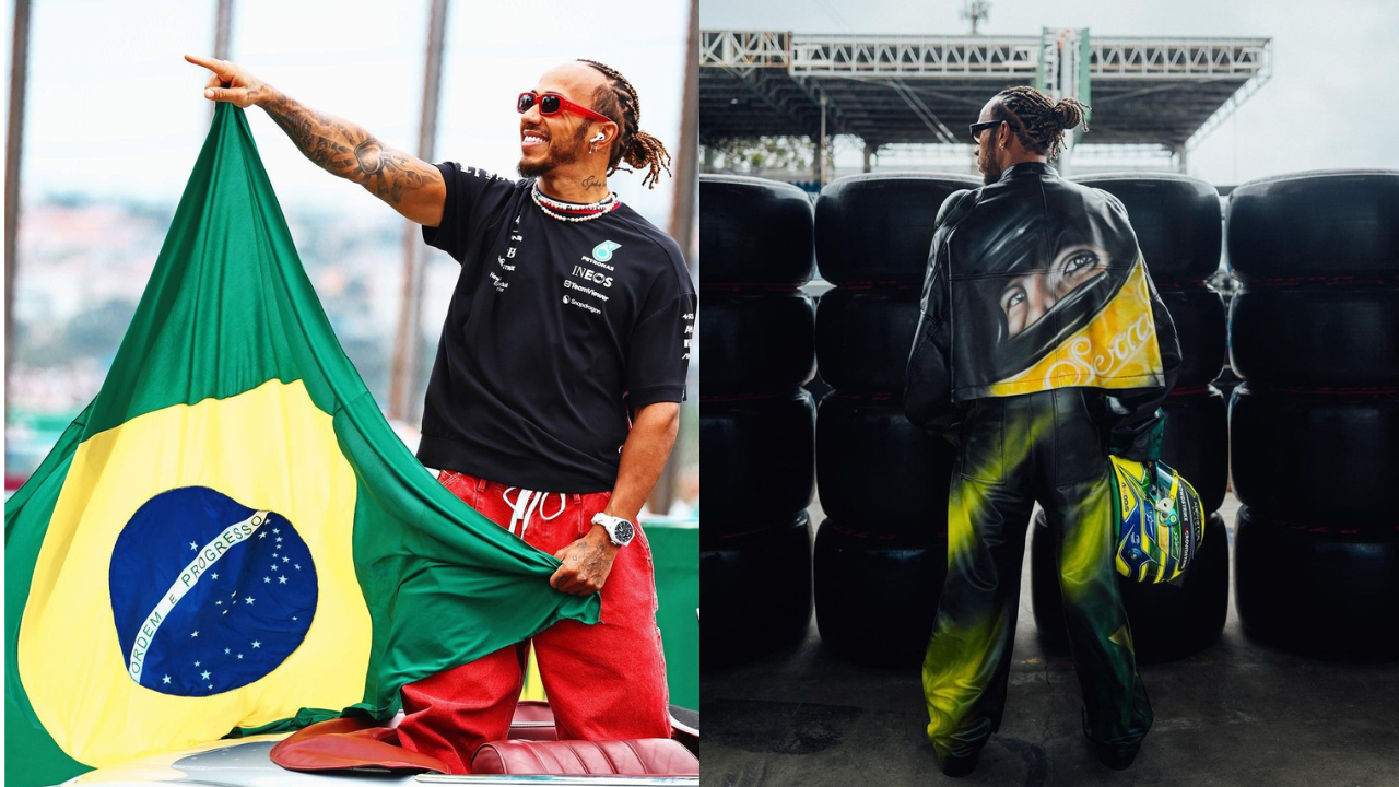 Lewis Hamilton comemora visita ao Brasil e reafirma amor pelo país
