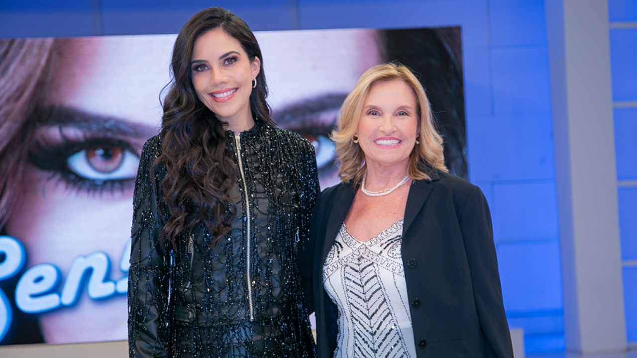 Aparecida Liberato relembra Gugu no programa ‘Sensacional’