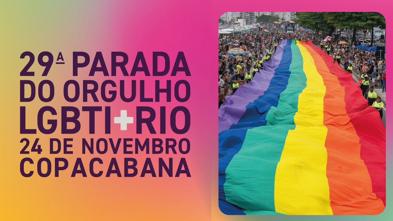 Famosos brilham na 29ª Parada do Orgulho LGBTI+ em Copacabana