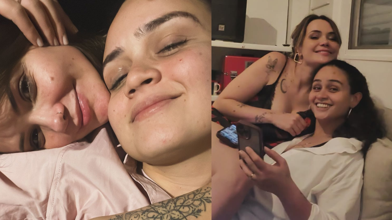 Luiza celebra 4 anos de namoro com Marcela McGowan com declaração apaixonada nas redes