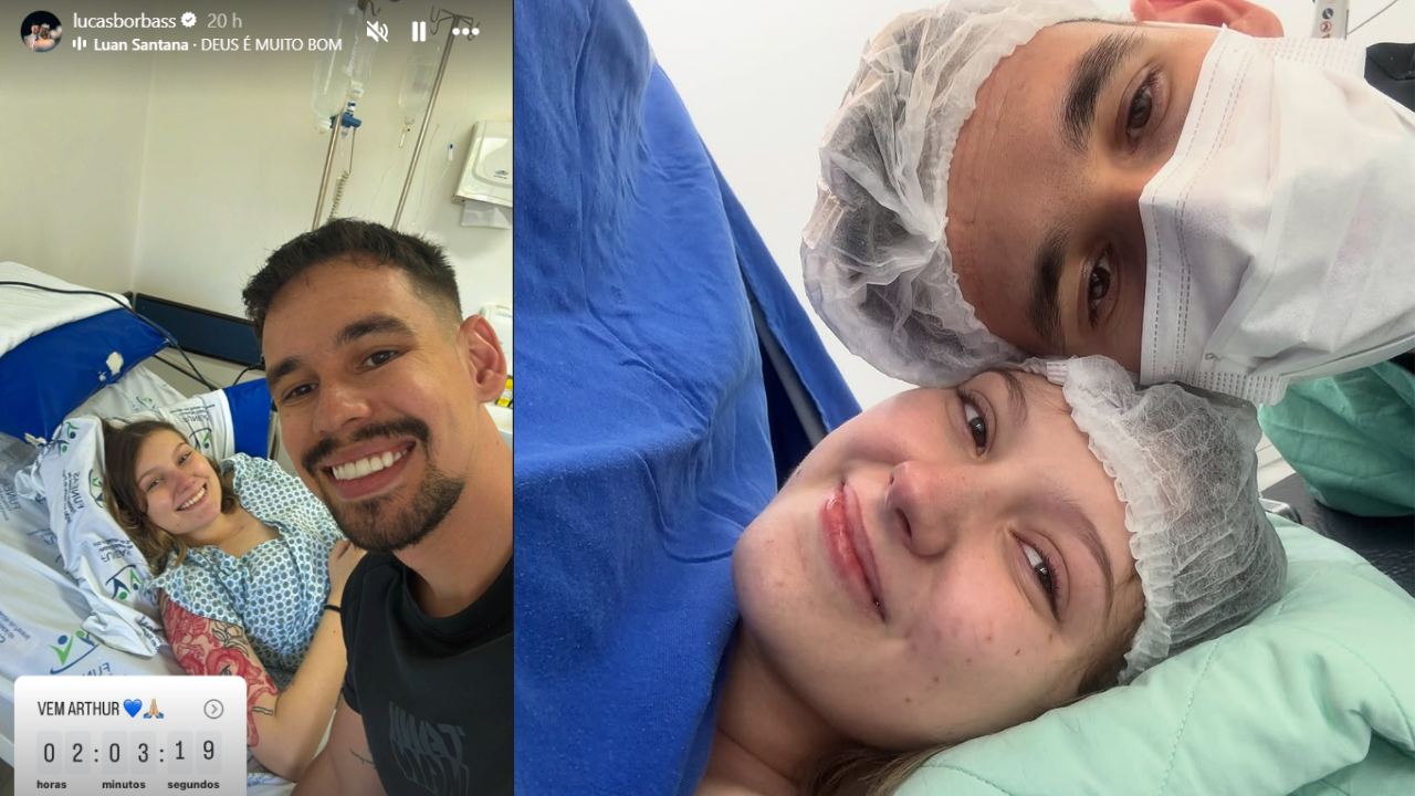 Superação! Isabel Veloso e Lucas Borbas divulgam o nascimento do primeiro filho