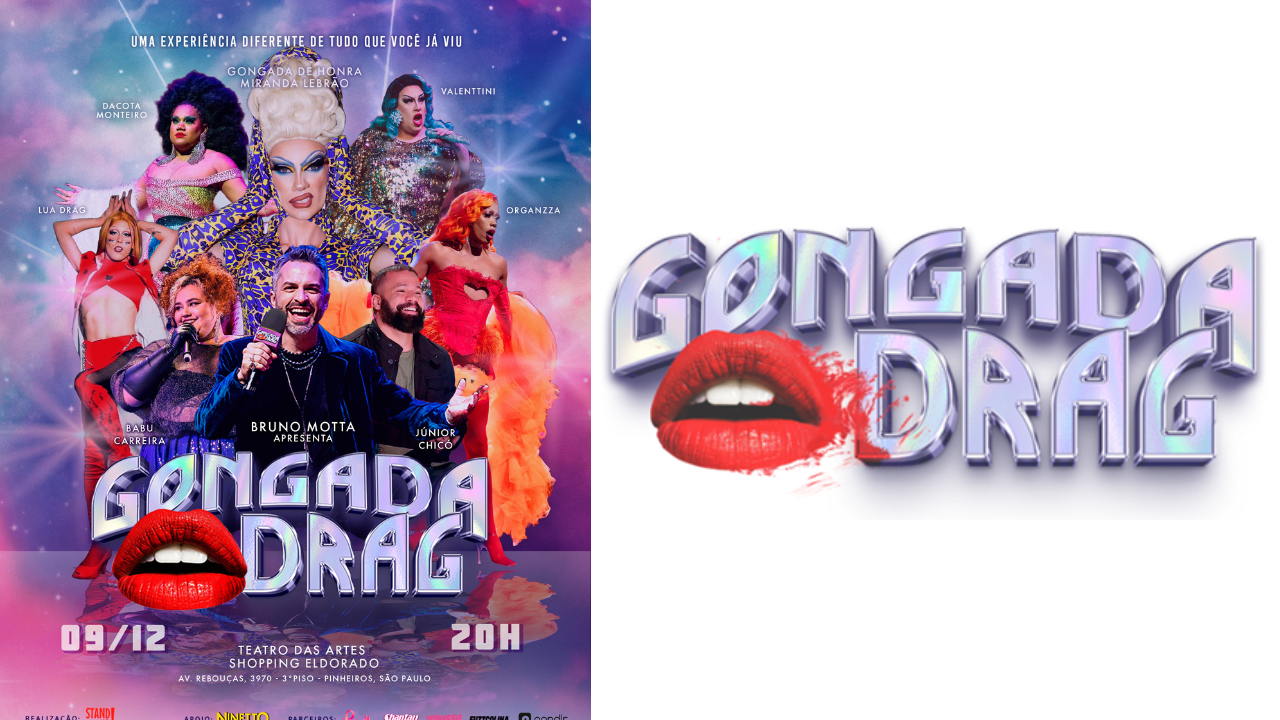 “Gongada Drag”: Sucesso reúne drags e comediantes LGBT+ em espetáculo imperdível