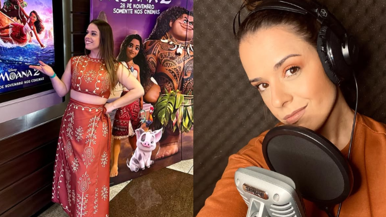 Dividida entre palcos e estúdios, Éri Correia celebra dublagem especial em ‘Moana 2’