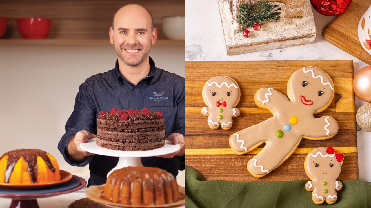 Chef confeiteiro ensina duas receitas incríveis para você arrasar neste Natal; veja!