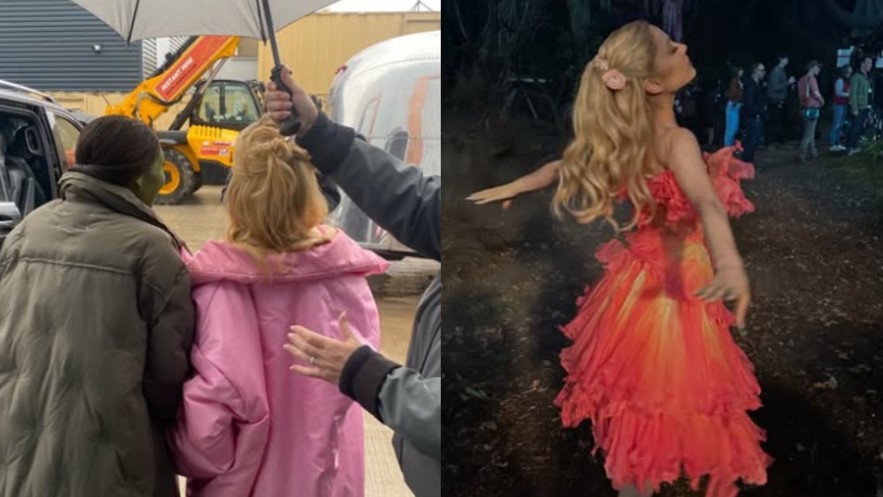 ‘Wicked’: Ariana Grande exibe bastidores de filme nas redes sociais e encanta com diversão