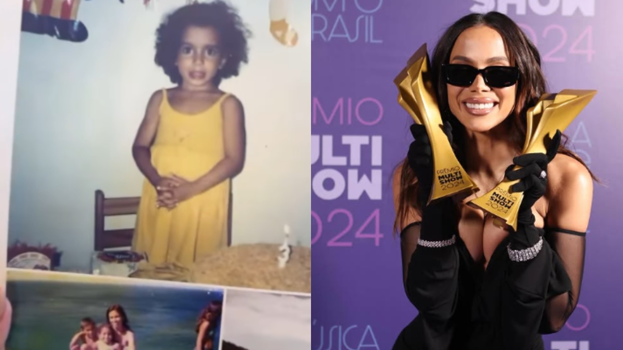 Anitta revela que já ‘fugiu de casa’ para ir à escola na infância: ‘Mais levada’