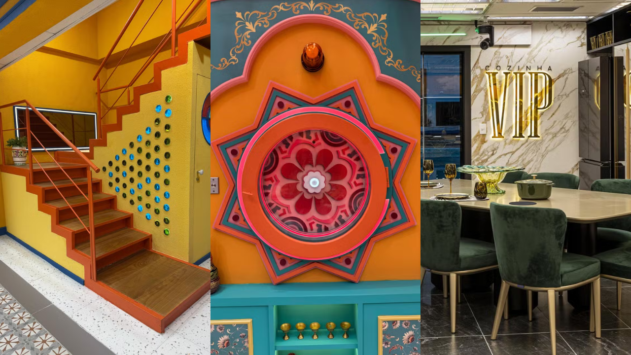 É hoje! Confira detalhes nostálgicos da casa do Big Brother Brasil 2025