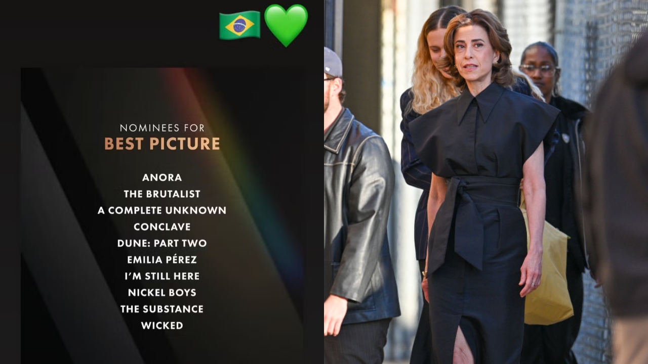 Fernanda Torres comemora indicação ao Oscar de Melhor Atriz nas redes sociais