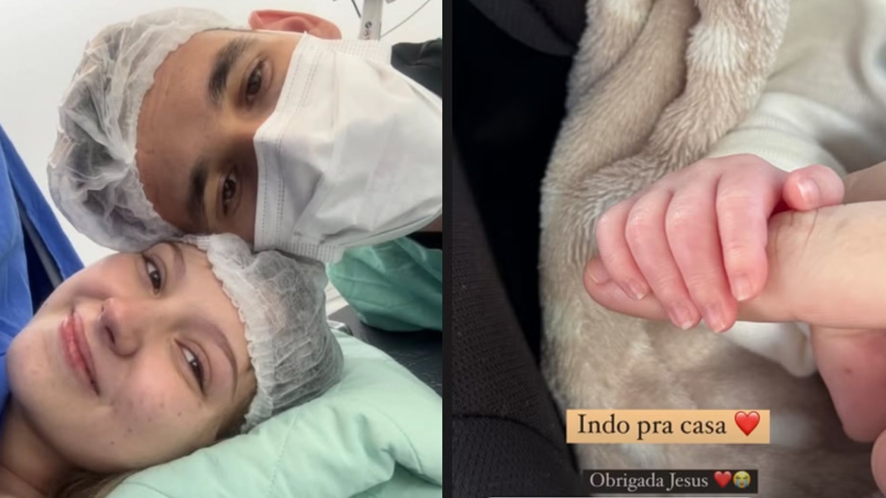 Filho prematuro de Isabel Veloso e Lucas Borbas tem alta da UTI após 27 dias internado