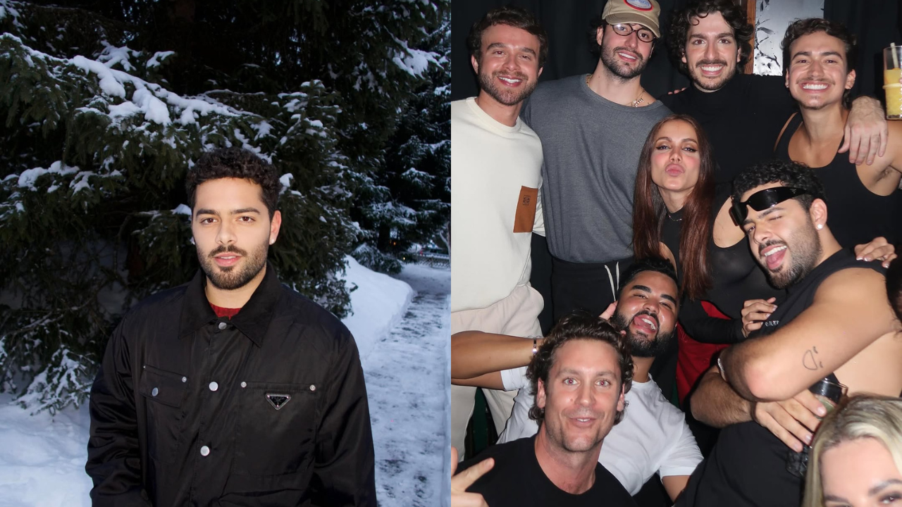 Viagem: Pedro Sampaio compartilha fotos com amigos e namorado na Suíça