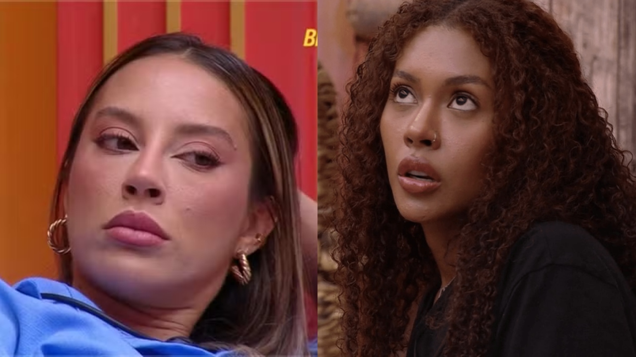 Ciúmes no BBB? Renata revela sentir ‘distância’ de Giovanna após flerte com Maike