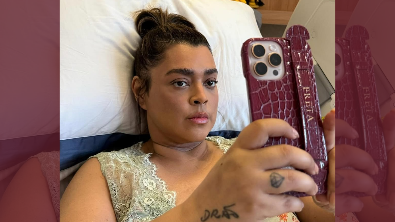 De alta! Preta Gil sai do hospital após de mais de 40 dias internada
