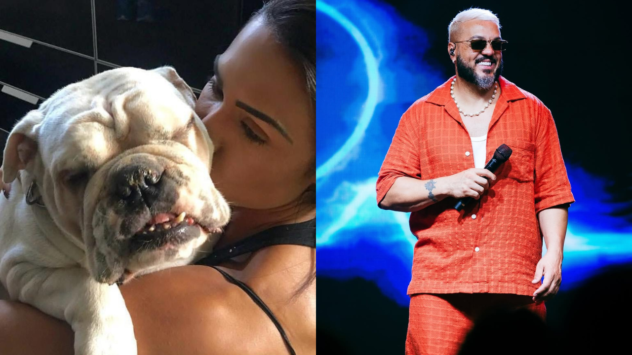 Após falecimento de cachorro de Gracyanne, Belo presta homenagens nas redes