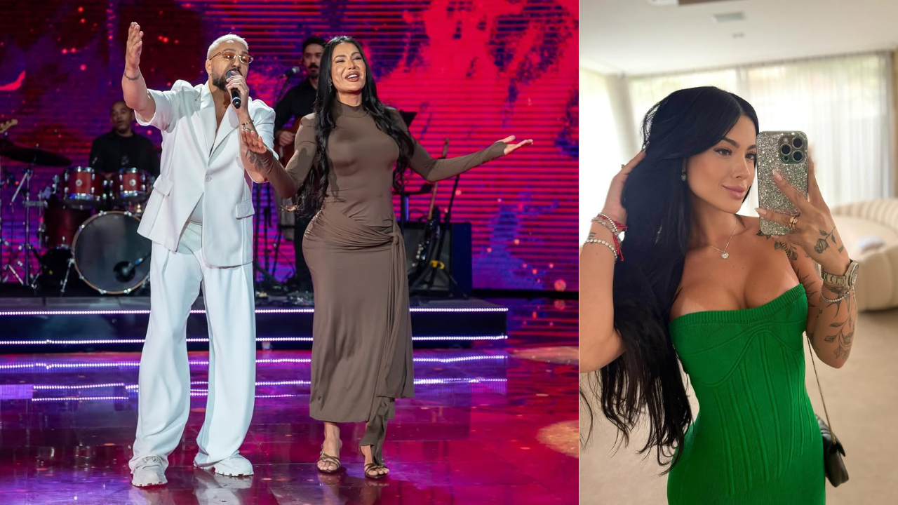 Não gostou? Namorada de Belo ‘some’ das redes durante exibição de programa com Gracyanne