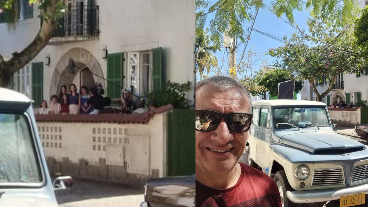 Flagrante! Homem tira foto no Rio e, sem querer, mostra gravações de ‘Ainda Estou Aqui’