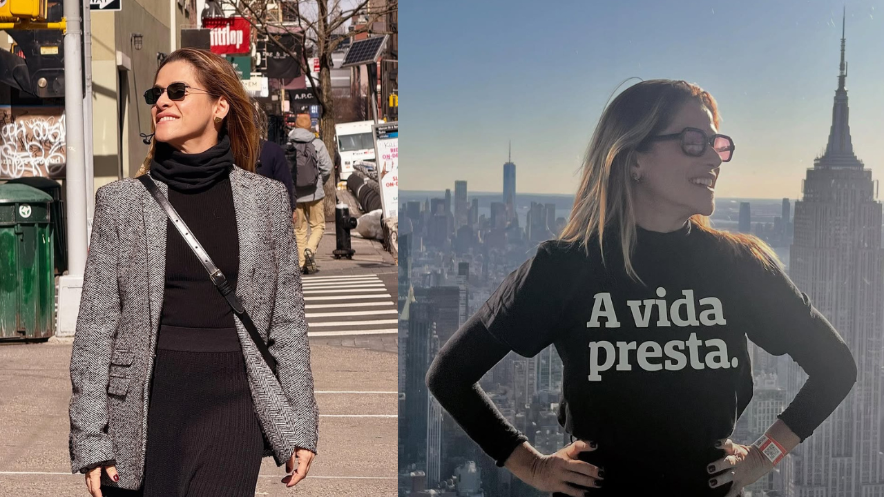 Depois de compartilhar um problema em voo, Ingrid Guimarães agradece brasileiros