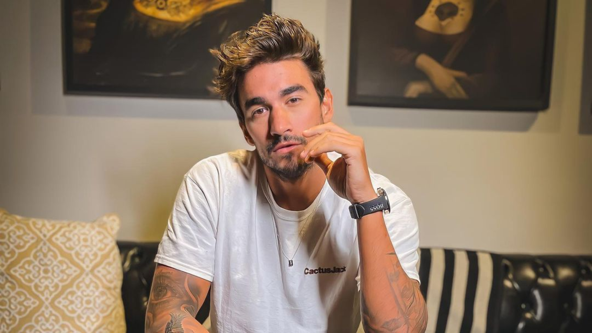 Gui Napolitano comemora chegada de “filho”: “Novo membro da família”