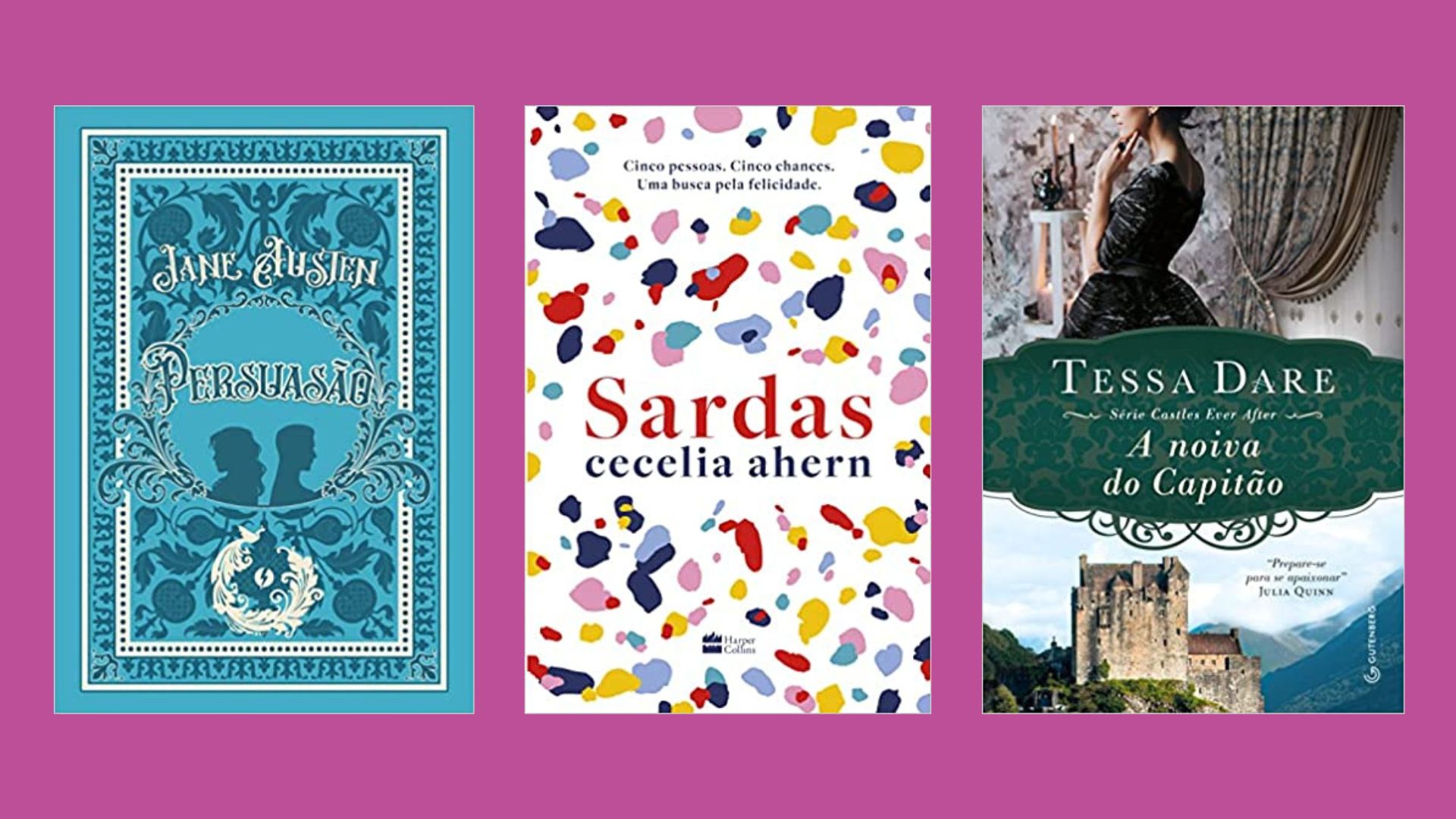 5 romances que não podem faltar na sua estante