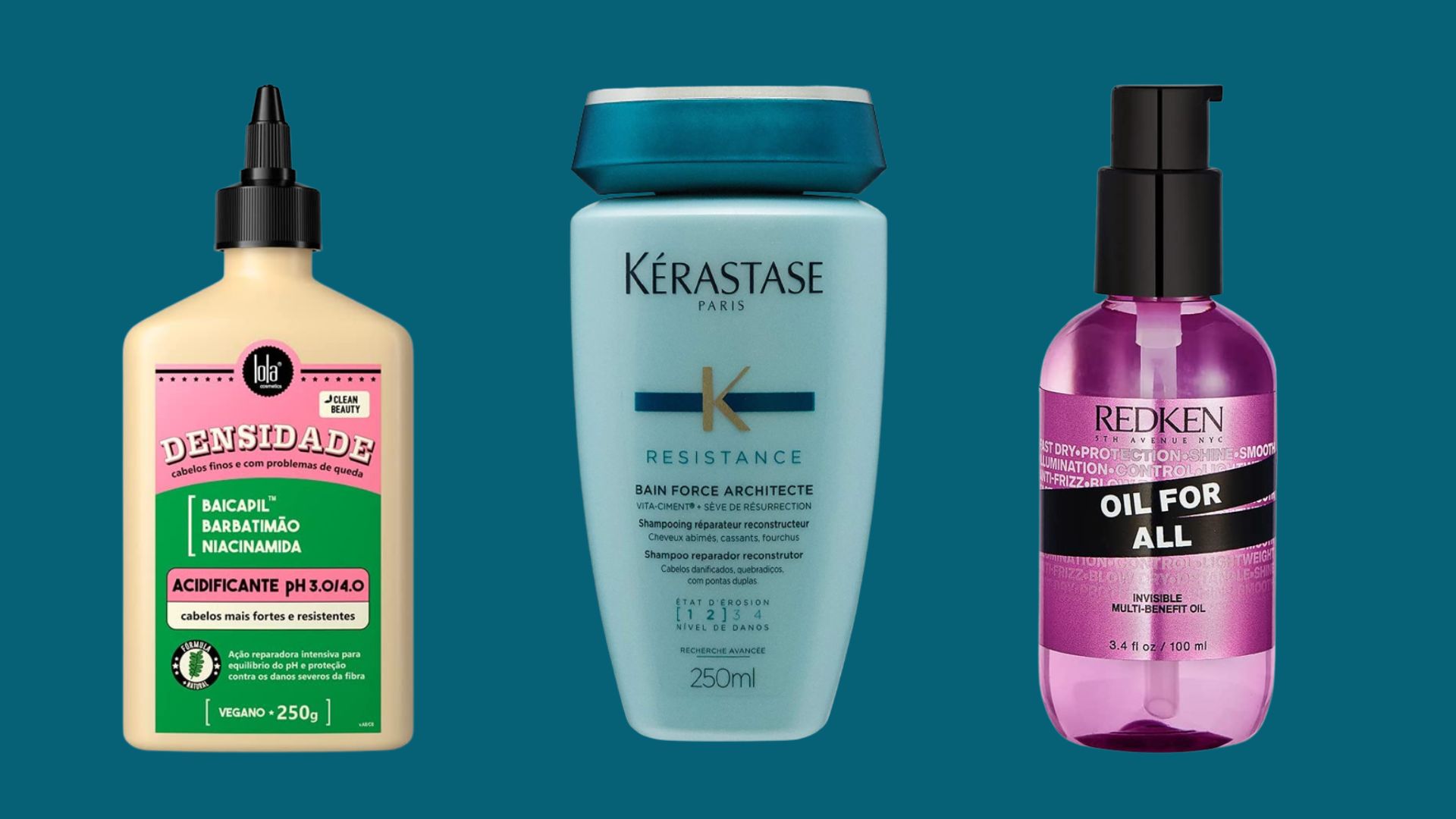 6 produtos para a rotina de cuidados capilares