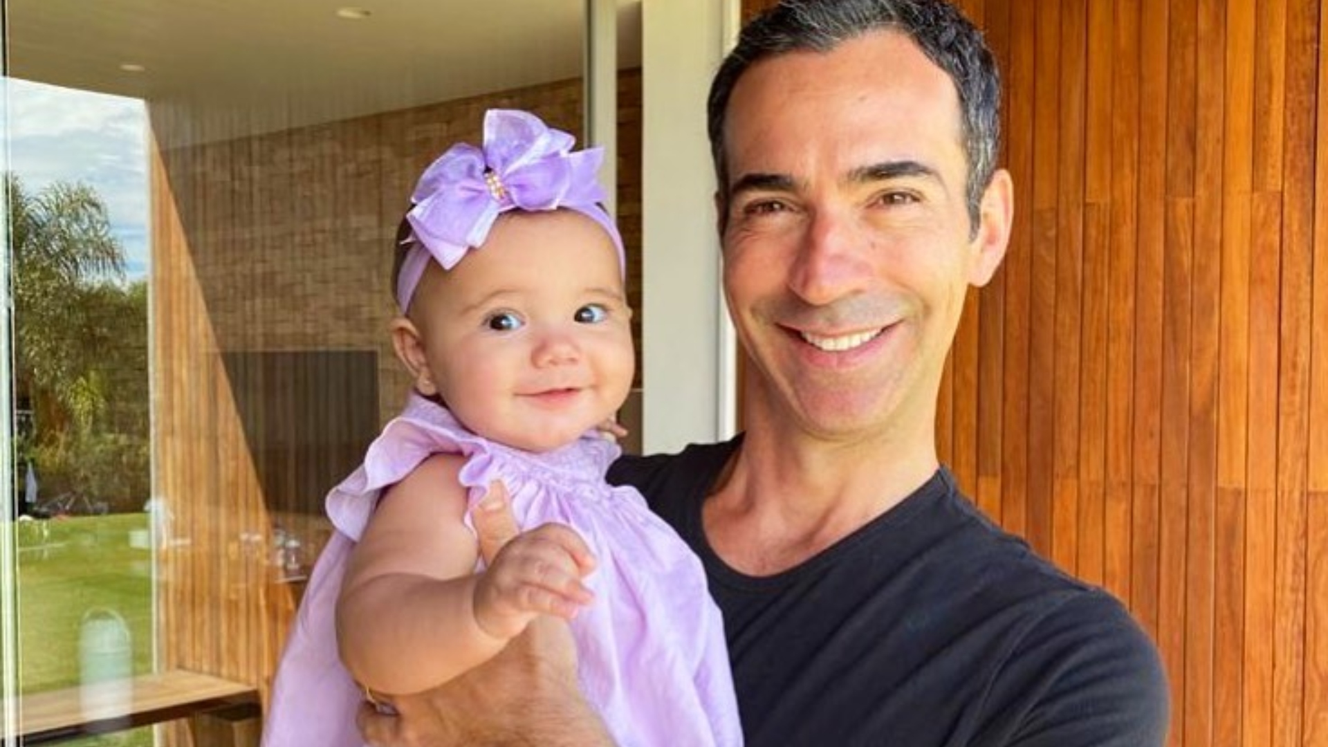 Cesar Tralli lamenta saudade da filha durante a quarentena e relembra dificuldades no relacionamento com Ticiane Pinheiro