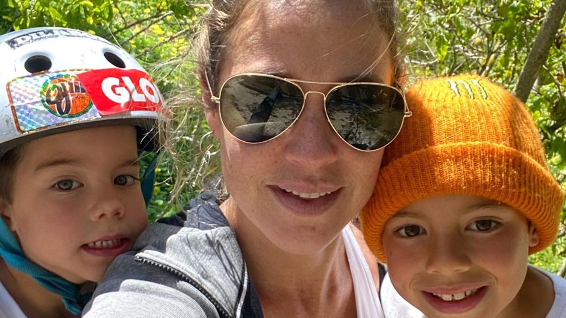 Novo visual! Filho mais velho de Luana Piovani surge com o cabelo azul e atriz opina: “Amei”