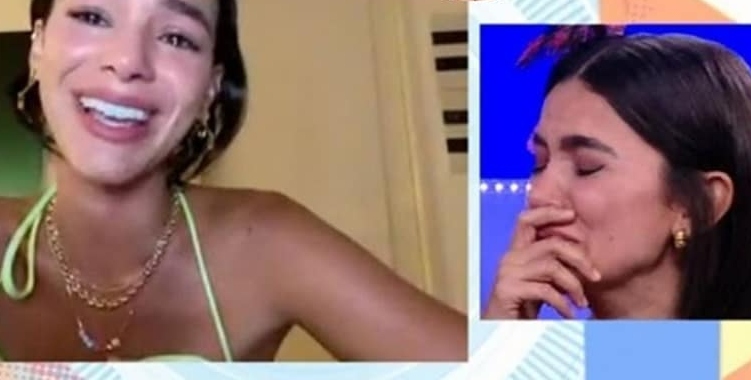 Após a final do BBB20, Bruna Marquezine entra ao vivo e fala com Manu Gavassi: “Não posso te xingar”