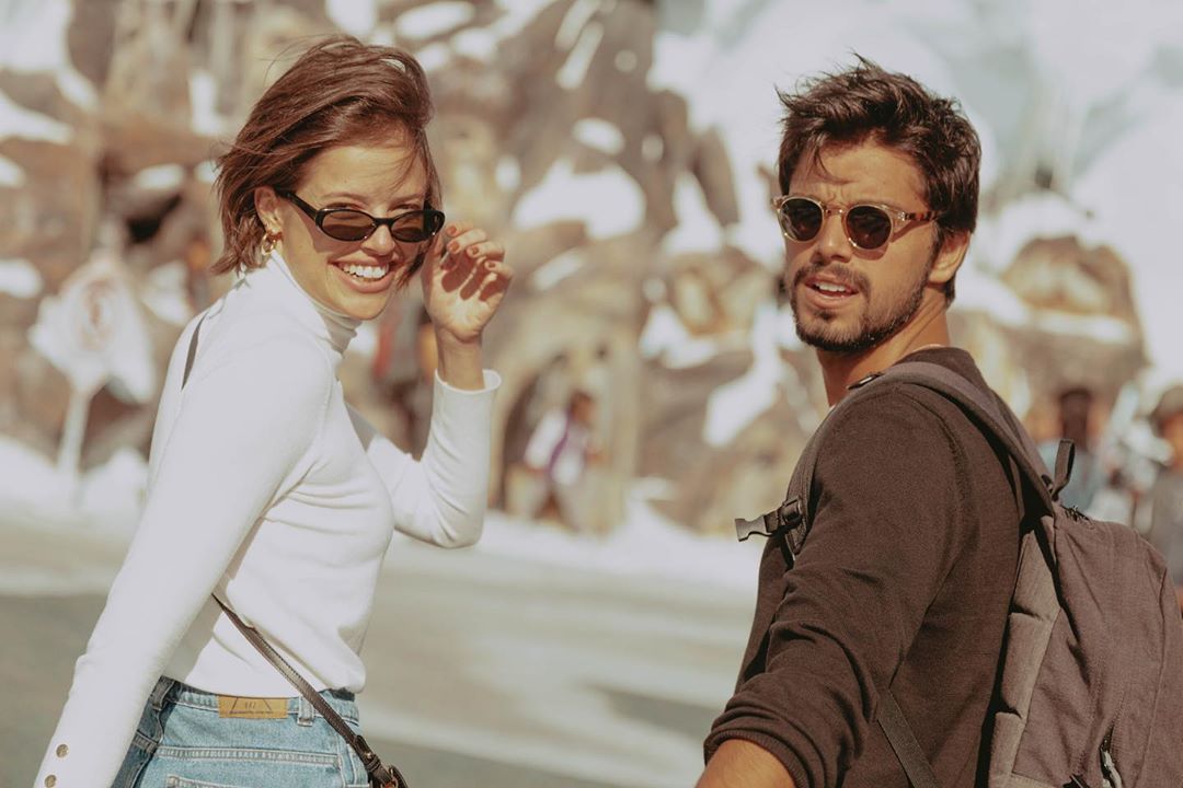 No aniversário de Rodrigo Simas, Agatha Moreira se derrete pelo amado